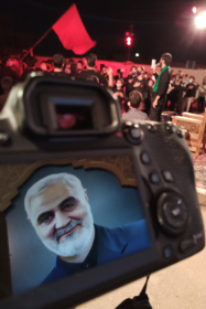 دهمین سوگواره عاشورایی عکس هیأت-مسعود زمانیان-مجالس احیای امراهل‌البیت علیهم‌السلام تک عکس-موبایلی