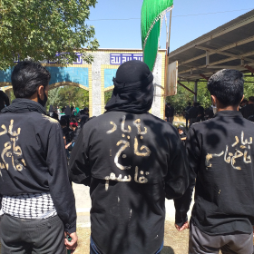 محرم کرونایی روستای تکه به یاد شهید حاج قاسم#