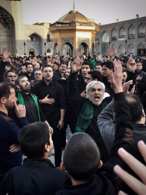 دهمین سوگواره عاشورایی عکس هیأت-مهدی لاری-مجالس احیای امراهل‌البیت علیهم‌السلام مجموعه عکس-موبایلی-با یا حسین یا حسین پیر می شویم (پیرغلامان)
