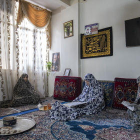 دهمین سوگواره عاشورایی عکس هیأت-طاهره بابایی-مجالس احیای امراهل‌البیت علیهم‌السلام تک عکس-دوربین دیجیتال