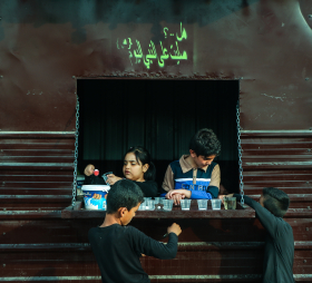 سوگواره پنجم-عکس 25-مهدی عاقلی-پیاده روی اربعین از نجف تا کربلا