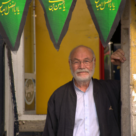 سوگواره چهارم-عکس 23-احمد جامه دارپور-جلسه هیأت فضای بیرونی