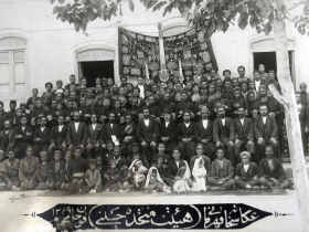 سوگواره سوم-عکس 12-سید مصطفی عطاری-جلسه هیأت قدمی و کهن