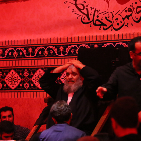 سوگواره پنجم-عکس 22-ابراهیم دیده‌خانی-جلسه هیأت