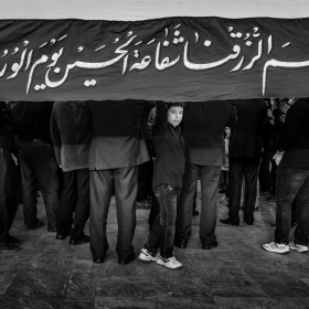 سوگواره چهارم-عکس 1-علی جعفری نطنزی-آیین های عزاداری