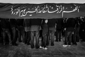 سوگواره چهارم-عکس 1-علی جعفری نطنزی-آیین های عزاداری
