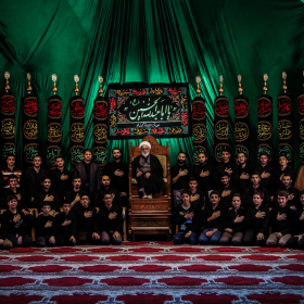  سومین سوگواره عاشورایی عکس هیأت-محسن کرمیان-بخش اصلی -عکس یادبود مراسم هیأت