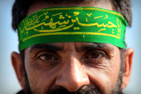 سوگواره سوم-عکس 58-حسین استوار -پیاده روی اربعین از نجف تا کربلا