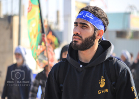 سوگواره سوم-عکس 23-حمید اسماعیل زاده-پیاده روی اربعین از نجف تا کربلا