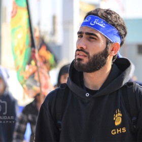 سوگواره سوم-عکس 23-حمید اسماعیل زاده-پیاده روی اربعین از نجف تا کربلا