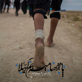 سوگواره چهارم-پوستر 9-فرزان  دانادیمان-پوستر عاشورایی