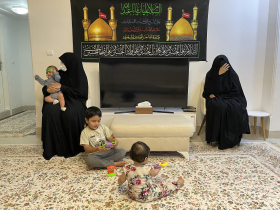 دهمین سوگواره عاشورایی عکس هیأت-حانیه سادات نبوی-مجالس احیای امراهل‌البیت علیهم‌السلام تک عکس-موبایلی