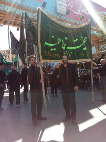 دهمین سوگواره عاشورایی عکس هیأت-محمد  ذبیحیان -عکس قدیمی و کهن
