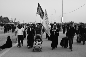 سوگواره چهارم-عکس 31-مهرداد  حسنی-پیاده روی اربعین از نجف تا کربلا