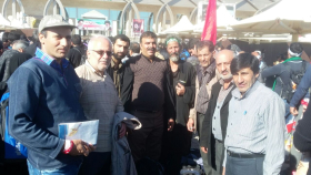 سوگواره چهارم-عکس 3-امیر خندان-پیاده روی اربعین از نجف تا کربلا