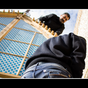 سوگواره دوم-عکس 14-قیلچ -جلسه هیأت فضای بیرونی 