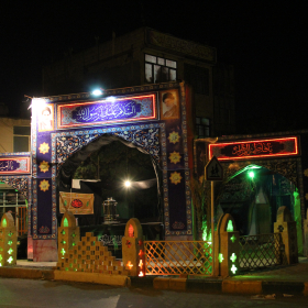 سوگواره چهارم-عکس 4-سجاد مخمسی-جلسه هیأت فضای بیرونی