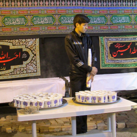 سوگواره دوم-عکس 4-شهلا کریمی-جلسه هیأت فضای بیرونی 
