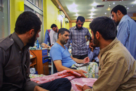 هشتمین سوگواره عاشورایی عکس هیأت-حمید عابدی-ویژه-خدمات اجتماعی هیأت