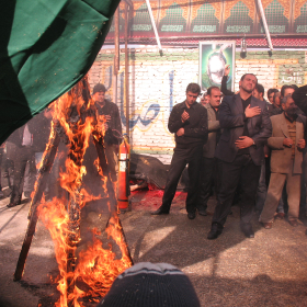 سوگواره سوم-عکس 11-چکامه معرفت زاده خامنه-آیین های عزاداری