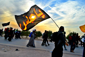 سوگواره پنجم-عکس 13-محمد حسین صادقی-پیاده روی اربعین از نجف تا کربلا