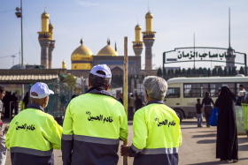 سوگواره پنجم-عکس 6-محمود صادقی-پیاده روی اربعین از نجف تا کربلا