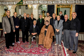 سوگواره چهارم-عکس 3-امیررضا آل یاسین فرید-جلسه هیأت یادبود