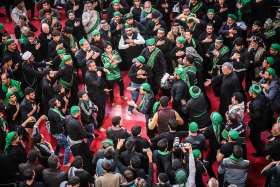 سوگواره پنجم-عکس 22-سید محمود حسینی-پیاده روی اربعین از نجف تا کربلا
