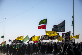 سوگواره دوم-عکس 13-علی محمد غلامی-پیاده روی اربعین از نجف تا کربلا