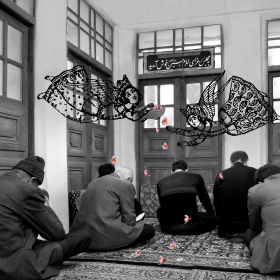 فراخوان تصویرسازی روضه‌های خانگی-آزاده قاسمیان-تصویرسازی روضه‌های خانگی