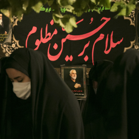 نهمین سوگواره عاشورایی عکس هیأت-مینا نوعی نوشهر-مجالس احیای امر اهل‌البیت علیهم‌السلام