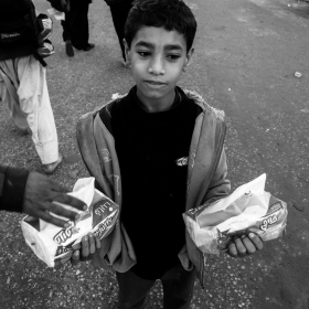 سوگواره پنجم-عکس 12-مهدی مهینی-پیاده روی اربعین از نجف تا کربلا