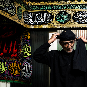 سوگواره پنجم-عکس 9-صدیقه زمانیان-جلسه هیأت فضای بیرونی