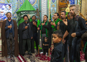 دوازدهمین سوگواره عاشورایی عکس هیأت-سيد عبداله تقوي-بخش اصلی روایت هیأت-تک عکس-آیین های عزاداری