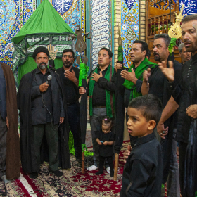 دوازدهمین سوگواره عاشورایی عکس هیأت-سيد عبداله تقوي-بخش اصلی روایت هیأت-تک عکس-آیین های عزاداری