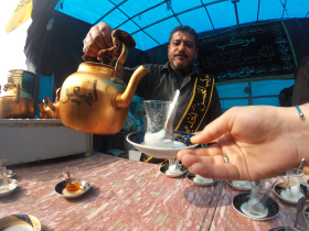 سوگواره چهارم-عکس 14-حسین رضائی فرد-پیاده روی اربعین از نجف تا کربلا