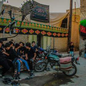 دهمین سوگواره عاشورایی عکس هیأت-بانو صادق منش-مجالس احیای امراهل‌البیت علیهم‌السلام تک عکس-دوربین دیجیتال