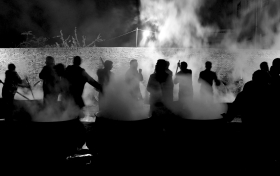  دومین سوگواره عاشورایی عکس هیأت-محمد حسین ملک زاده-بخش اصلی -جلسه هیأت-فضای بیرونی جلسه هیأت