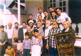 سوگواره چهارم-عکس 35-محمد حسین کلهر- جلسه هیأت قدیمی کهن