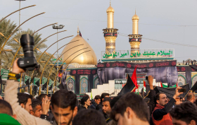 سوگواره سوم-عکس 32-مهدی تیرانی-پیاده روی اربعین از نجف تا کربلا