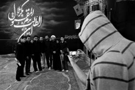 سوگواره چهارم-عکس 49-عبدالحسین بدرلو-جلسه هیأت یادبود