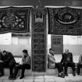 سوگواره چهارم-عکس 14-امین  رحمانی-جلسه هیأت فضای بیرونی