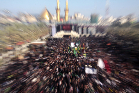 سوگواره چهارم-عکس 52-امير رضا فخري-پیاده روی اربعین از نجف تا کربلا