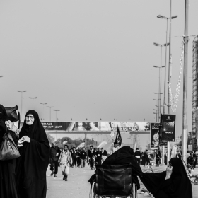 سوگواره چهارم-عکس 15-جواد پرست-پیاده روی اربعین از نجف تا کربلا
