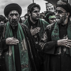 سوگواره سوم-عکس 2-علی گلستانی-آیین های عزاداری