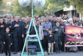 سوگواره چهارم-عکس 28-فرزاد  دلخون رزمی-آیین های عزاداری