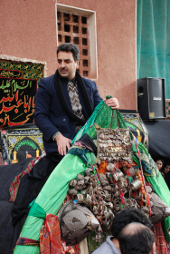 دهمین سوگواره عاشورایی عکس هیأت-محمد رستمی-مجالس احیای امراهل‌البیت علیهم‌السلام مجموعه عکس-دوربین دیجیتال-اقامه عزا (گزارشی از روند برگزاری مراسم هیأت از ابتدا تا انتها)
