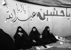 سوگواره پنجم-عکس 21-مهدی مهینی-پیاده روی اربعین از نجف تا کربلا