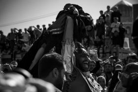 سوگواره چهارم-عکس 5-محمد زرین کلاه-آیین های عزاداری