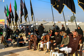 سوگواره پنجم-عکس 45-مجید حجتی-پیاده روی اربعین از نجف تا کربلا